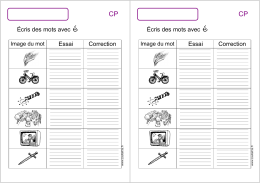 12. Tableau d`encodage &eacute;