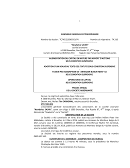 TC/YD/2160693-5/VV Numéro du répertoire : 74.310