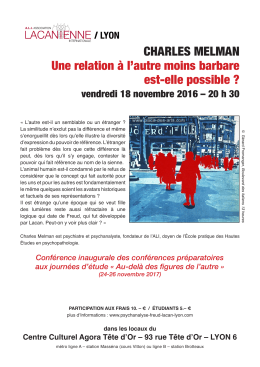 Conf&eacute;rence - ALI Rh&ocirc;ne