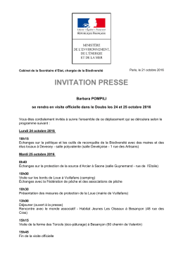 Télécharger l`invitation presse