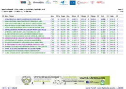 Grand Trail du Lac - 75 km - Relais 4 (75.000 kms) - Trail