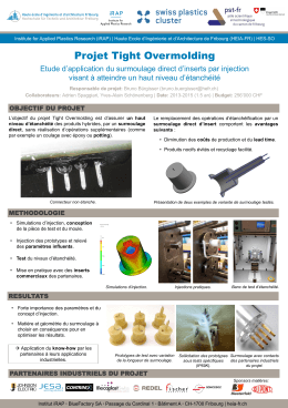 Poster Travail de Bachelor toutes filières - FR