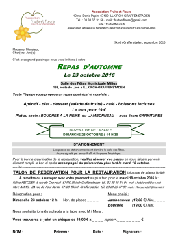 Association Fruits et Fleurs