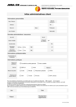 Informations administratives (PDF, 145 Ko)
