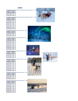 2016.10.15 - LAPONIE - TARIFS EUROWINGS.xlsx