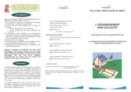 l`assainissement non collectif - Communaut&eacute; d`Agglom&eacute;ration du