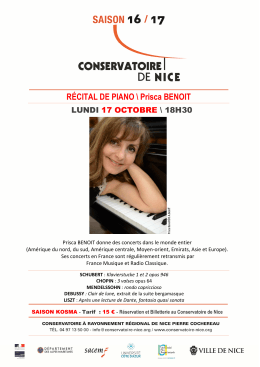 16_10_17 oct_Recital piano Prisca Benoit