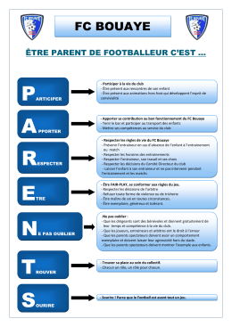 La charte pour les parents