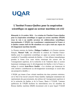 Lire la suite - Technopole Maritime du Qu&eacute;bec