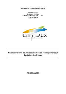 Téléchargez le programme