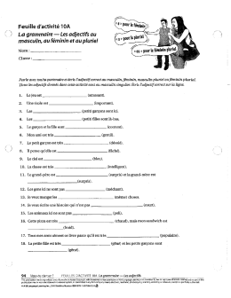 Grammar practice pages File