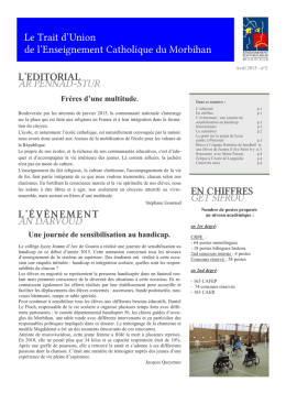 ec56 &ndash; L`enseignement catholique du Morbihan