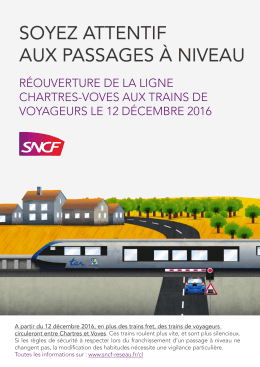 SOYEZ ATTENTIF AUX PASSAGES &agrave; NIVEAU