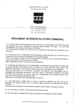 Consulter la Gazette