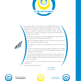 T&eacute;l&eacute;chargez notre catalogue de formations 2017