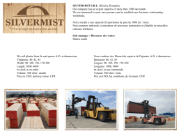 We sell planks from fir and spruce A.D. at dimensions: Thickness: 40