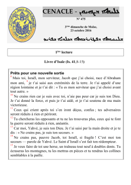 23/10 - Mission Chaldéenne en France