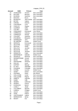 63 BLAVIER Bernard Non Licenci&eacute;(e)