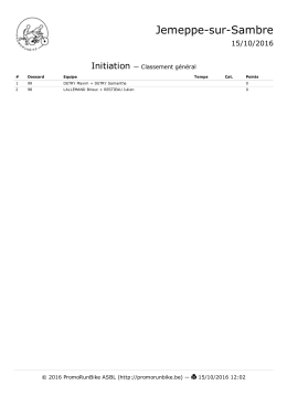 Initiation - PromoRunBike