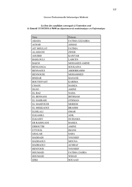 informatique medicale