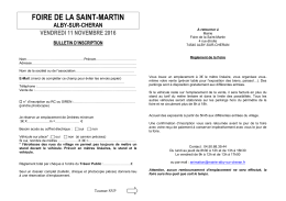 Bulletin de demande de participation - Mairie-alby-sur