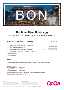 Boutique Hôtel Schönegg
