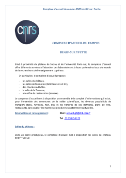 complexe d`accueil du campus de gif-sur yvette