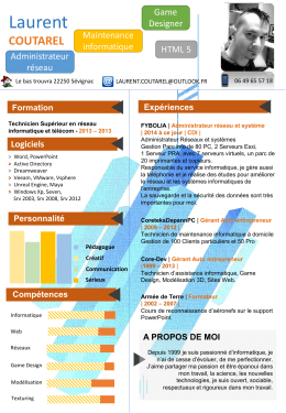 CV &agrave; jour - Core-Dev