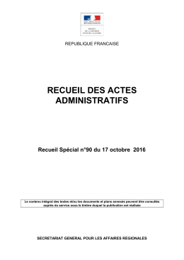 RAA Spécial n°90 du 17 octobre 2016 PDF