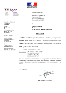 invitation - Académie de Nancy-Metz