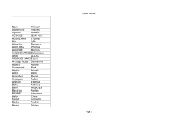 la liste des copies re&ccedil;ues