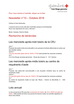 Octobre 2016 - Croix