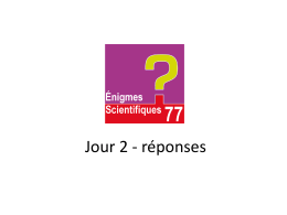Enigmes Jour 2