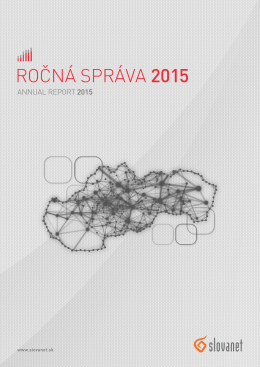 ročn&aacute; spr&aacute;va 2015