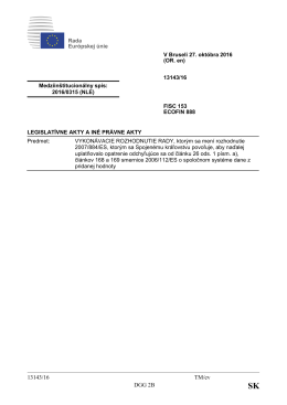 13143/16 TM/ev DGG 2B