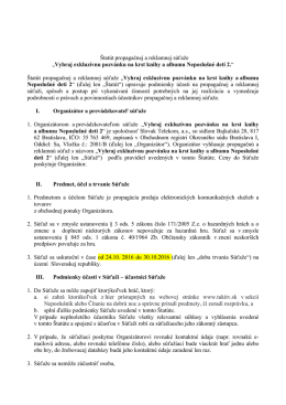 &Scaron;tat&uacute;t s&uacute;ťaže