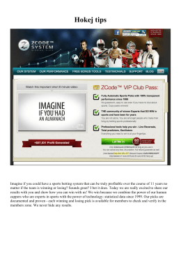 Hokej tips - WordPress.com
