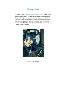 Modr&yacute; piatok