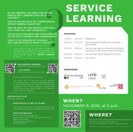 service learning