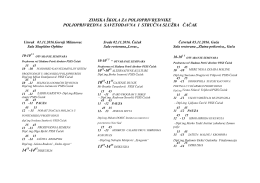 ZIMSKA &Scaron;KOLA ZA POLJOPRIVREDNIKE