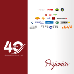 Pozivnica - Ekonomski fakultet