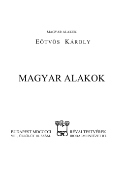 Magyar alakok