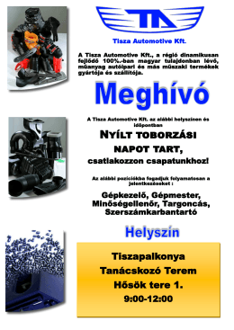 Ny&iacute;lt toborz&aacute;si napot tart