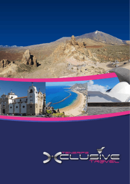 Tenerife Xclusive Travel katal&oacute;gus