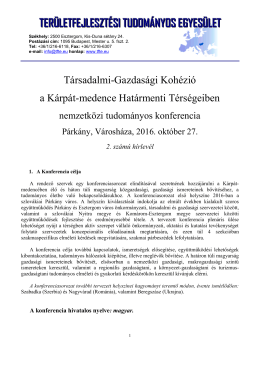 2. számú hírlevelünkben tájékozódhat! - TFTE.EU