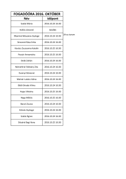fogad&oacute;&oacute;ra okt&oacute;ber felső