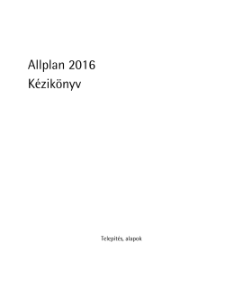 Allplan 2016 - Nemetschek Magyarorsz&aacute;g Kft.