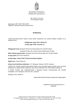 Tauber P&eacute;ter P&aacute;l - Kormanyhivatal.hu