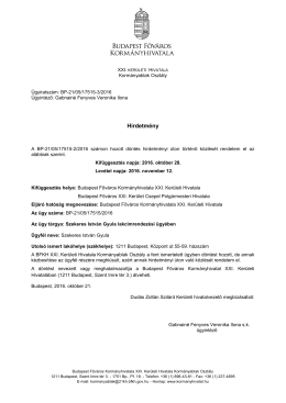 Szekeres Istv&aacute;n Gyula