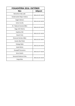 fogad&oacute;&oacute;ra okt&oacute;ber als&oacute;